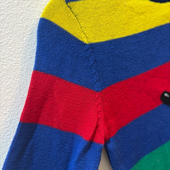 Disney 100 Mickey Mouse Rainbow Striped Sweater (Boys 6/7) - Picture 3 of 10